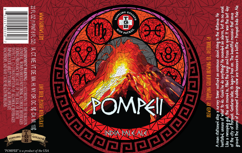 Pompeii Label