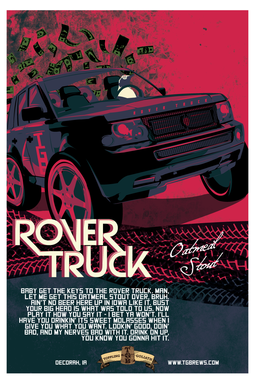 poster Rover Truck